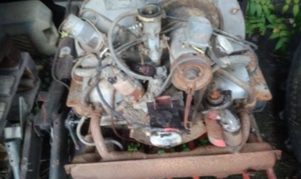Veterán Volkswagen Boxer motor