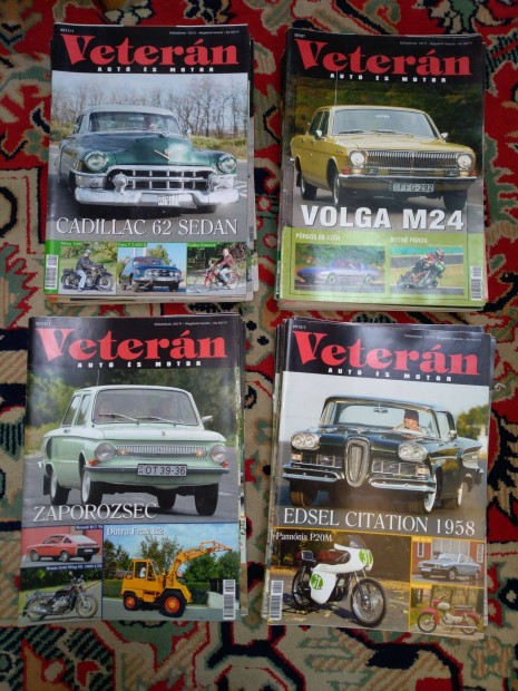 Vetern aut s motor magazin gyjtemny