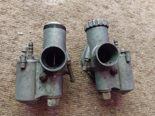 Veterán motor Ural M72 karburátor porlasztó pár hiányos sérült