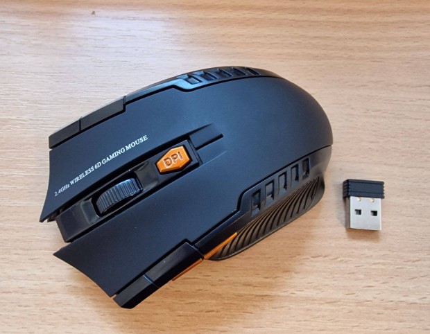 Vezetk nlkli ergonmikus 6 gombos optikai egr gamer egr 1600 DPI