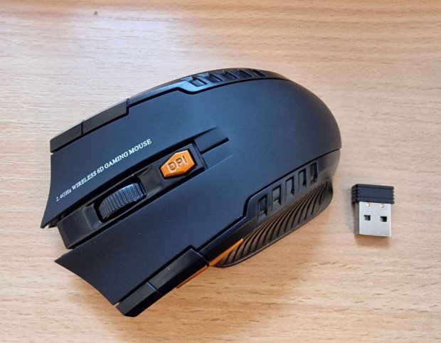 Vezetk nlkli ergonmikus 6 gombos optikai egr gamer egr 1600 DPI