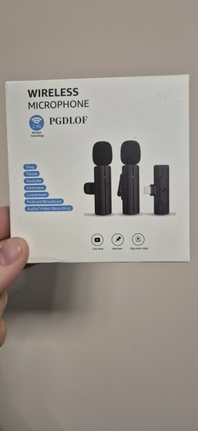 Vezeték nélküli mikrofon Iphonehoz