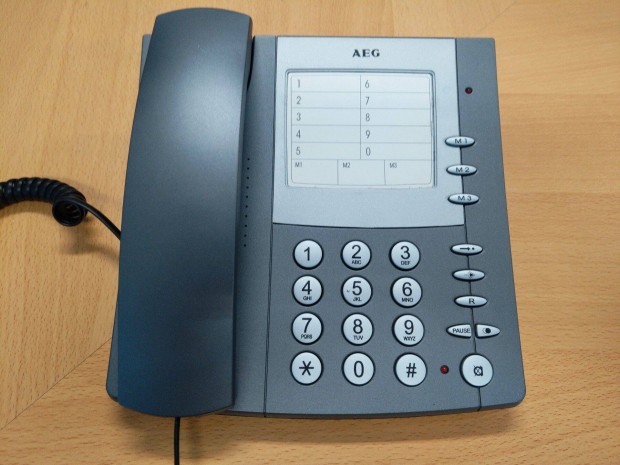Vezetékes telefon AEG Milano 20, használt, szép állapotban