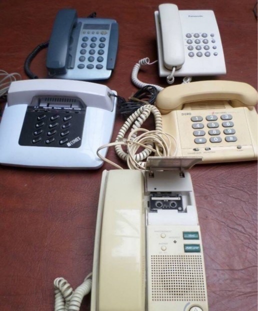 Vezetékes telefon gyűjtemény