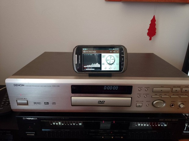 Vezetkmentes mdialejtsz streamer Denon DVD-1500 + bluetooth audio
