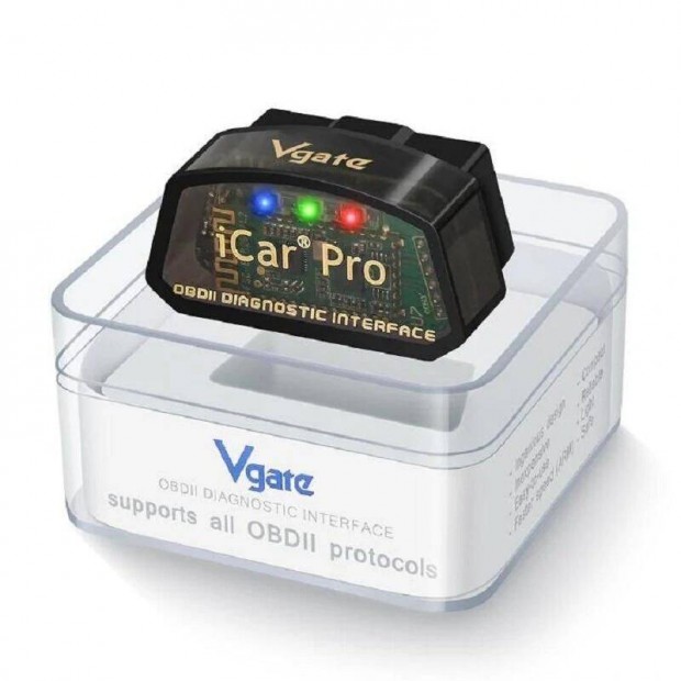 Vgate icar Pro BT OBD olvas, hibakd trls Android