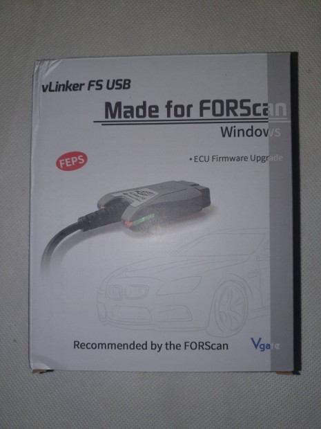 Vgate vlinker FS OBD II USB autdiagnosztika Ford s Mazda, Forscan