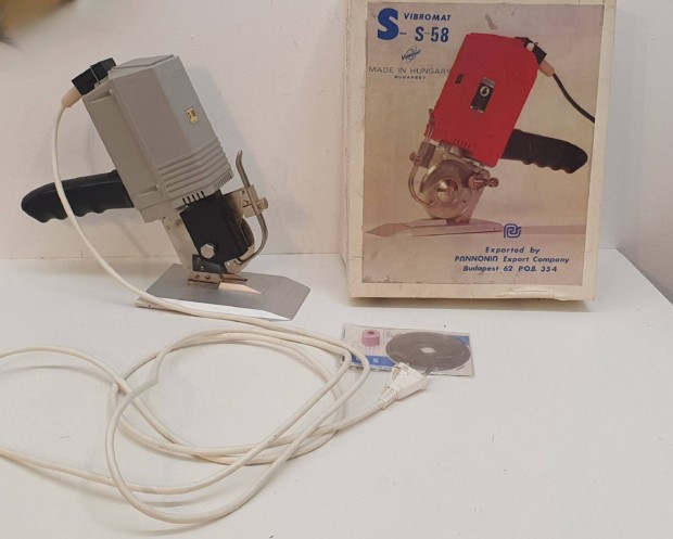Vibromat S-58 körkéses szabászgép eladó,tartalék körkéssel
