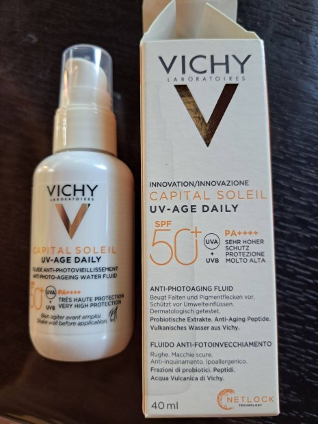 Vichy Capital Soleil UV-Age Daily, 50+, 40ml