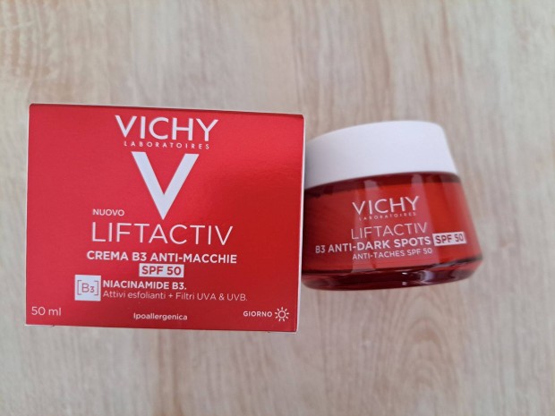 Vichy Liftactiv B3 Anti-pigment, stt foltok ellen, Lsf 50