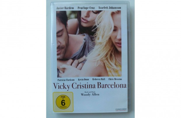 Vicky Cristina Barcelona - DVD nmet s angol hanggal + nmet felirat