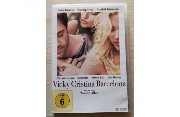 Vicky Cristina Barcelona - DVD nmet s angol hanggal + nmet felirat