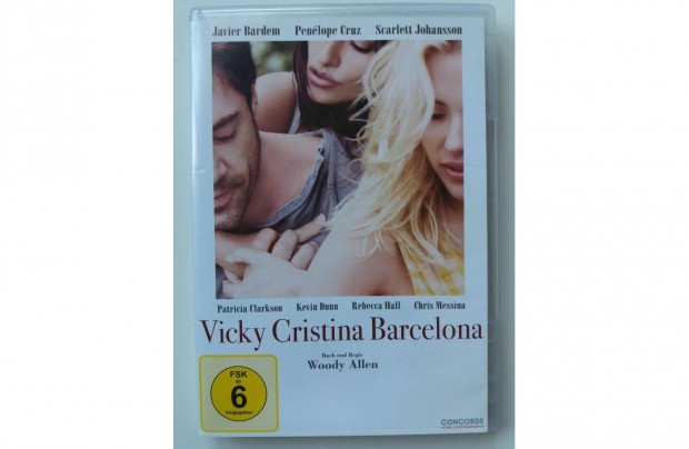 Vicky Cristina Barcelona - DVD nmet s angol hanggal + nmet felirat