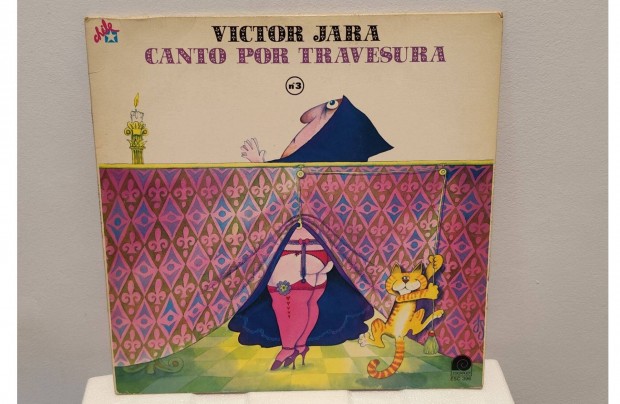 Victor Jara - Canto Por Travesura LP 1979. France