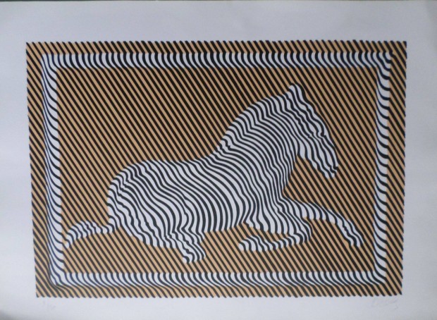 Victor Vasarely: Zebra