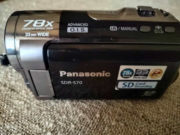 Videkamera Panasonic SDR- S70 gyri j llapotban elad
