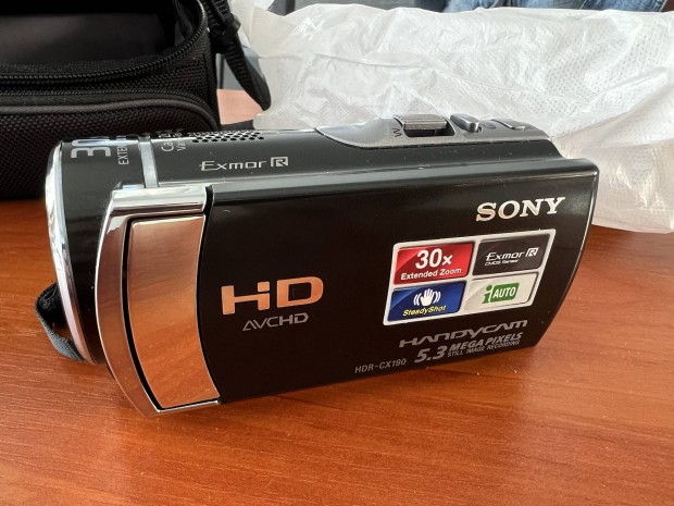 Videokamera Sony HD Carl Zeiss lencse