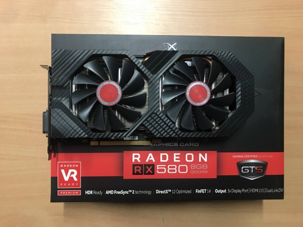Videokártya Xfx RX580 8Gb