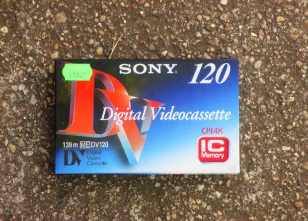 Videókazetta - Sony 120 Digital Video Cassette 139m ME DV120 DV120MEM2