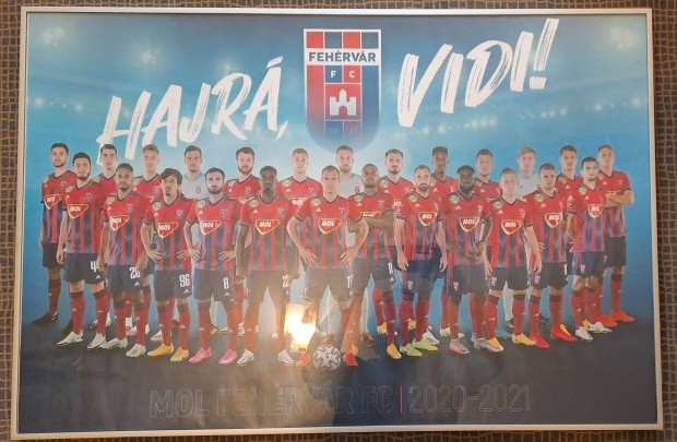 Videoton Vidi Fehérvár FC poszterek keretezve ajándéktárgy merch
