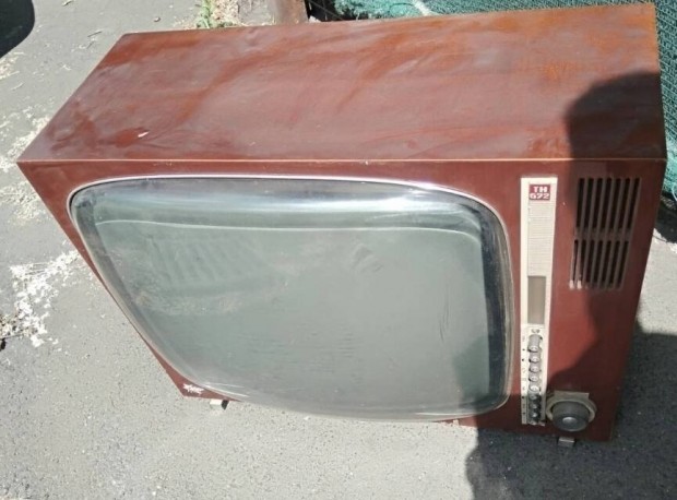 Videoton régi retro elektroncsöves th672 sztár TV VT TV