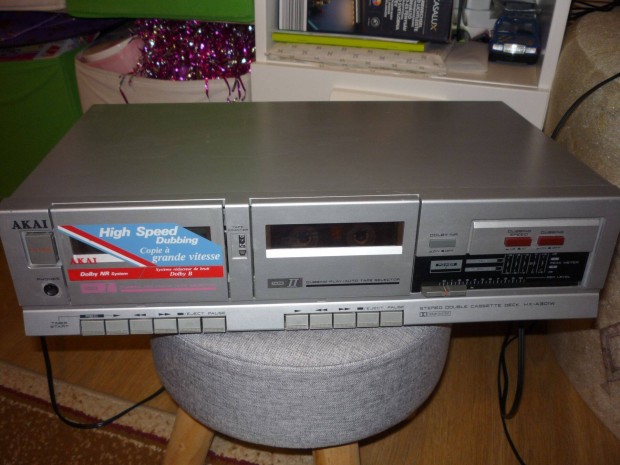 Videoton retro Akai kt kazetts magn hi-fi kazetta deck