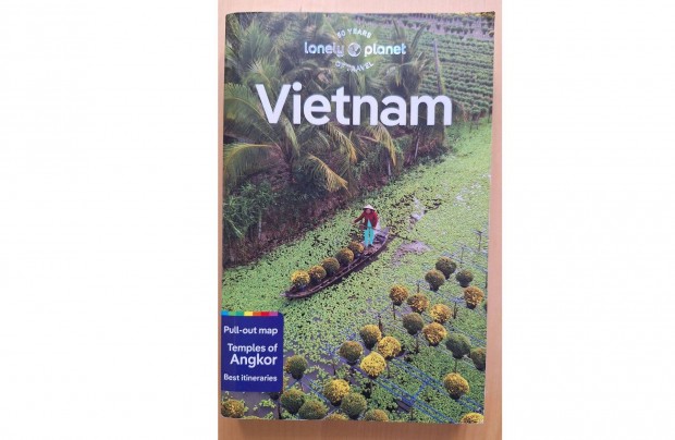 Vietnam Lonely Planet tiknyv, legjabb kiads