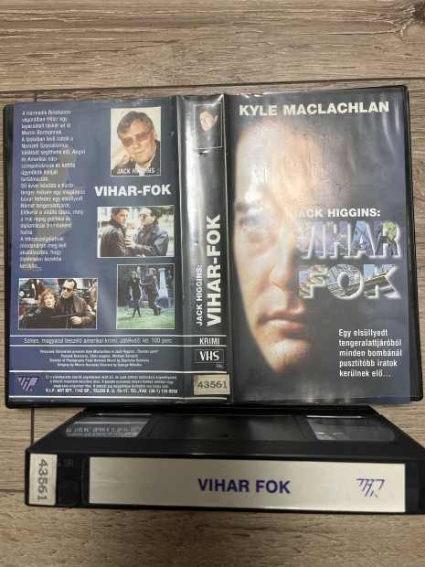 Viharfok vhs.  