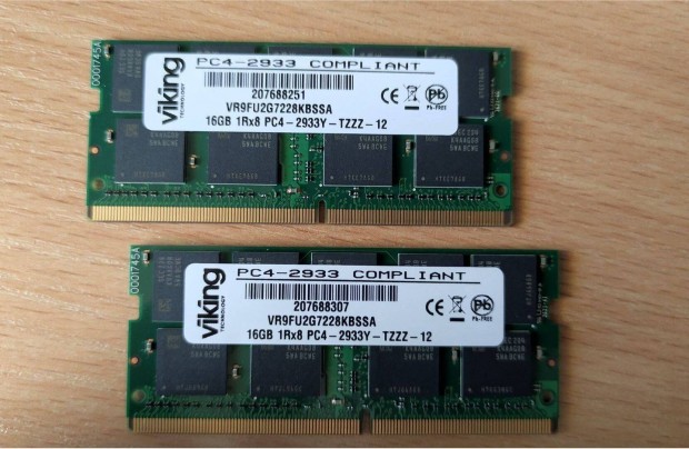 Viking 16GB PC4-2933 DDR4 RAM X2