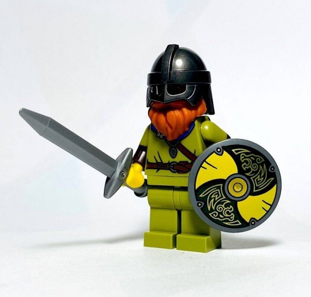 Viking hadvezr Eredeti LEGO egyedi minifigura - Vikings - j