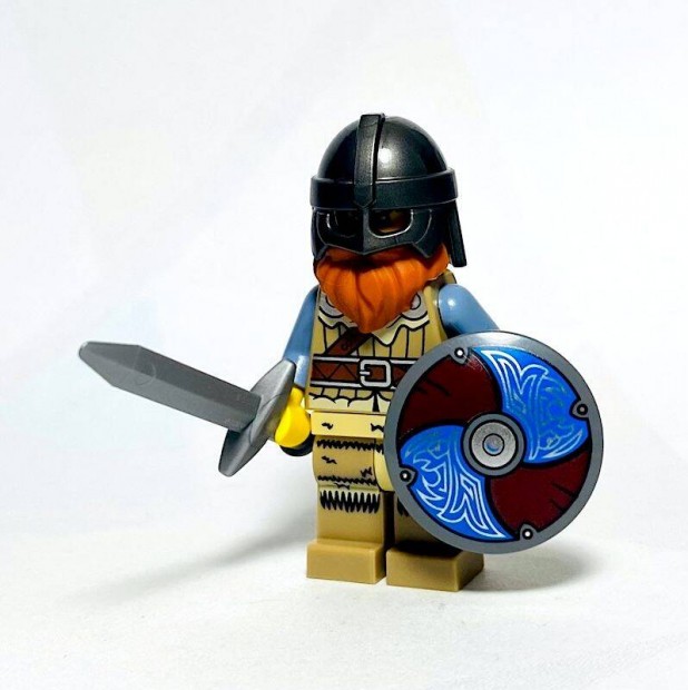 Viking hadvezr Eredeti LEGO egyedi minifigura - Vikings - j