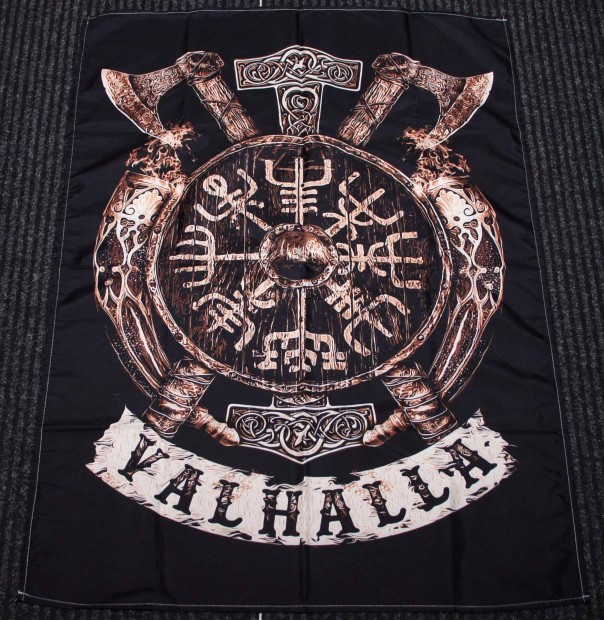 Viking tmj textil poszter, zszl. Mret: 150 x 130 cm (j)