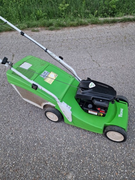 Viking újszerű Briggs motoros fűgyűjtős fűnyíró