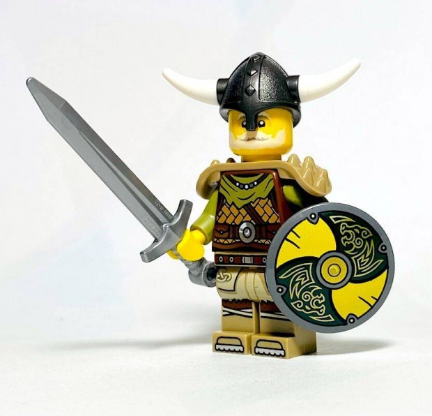 Viking vezr / Chieftain Eredeti LEGO minifigura - Ideas 21343 - j