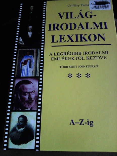 Vilg-Irodalmi Lexikon A-Z-ig 399 oldal