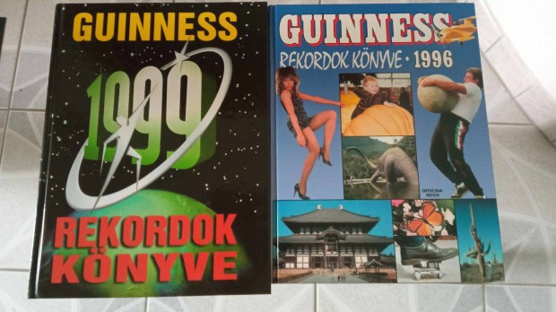 Vilgrekord Guinnes 1996 1999 2003 veke egytt 1500 Ft