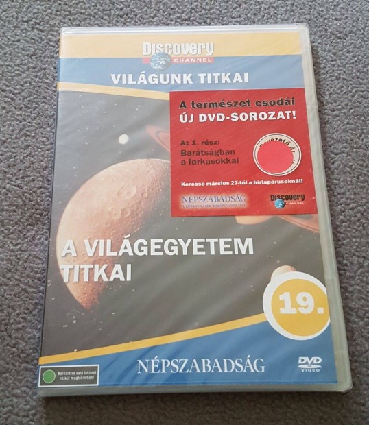 Világunk titkai - A világegyetem titkai (bontatlan) dvd