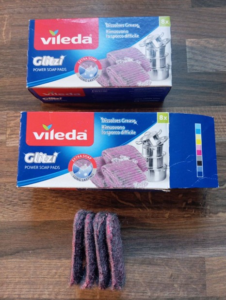 Vileda Glitzi Power Soap Pads szappanos párna