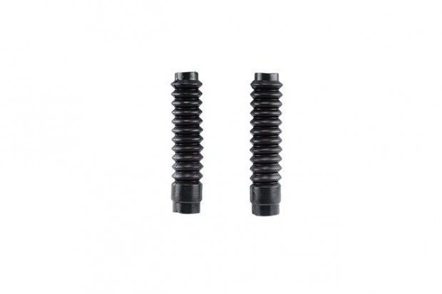 Villa harmonika fekete D.27 - 32mm H.200mm (x2)