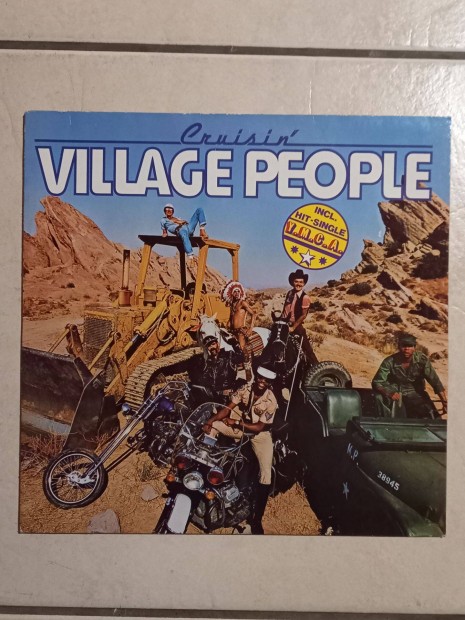 Village People bakelit lemez