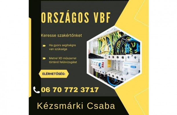 Villamos Biztonsgi Fellvizsglat