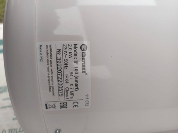 Villany bojler 100 L