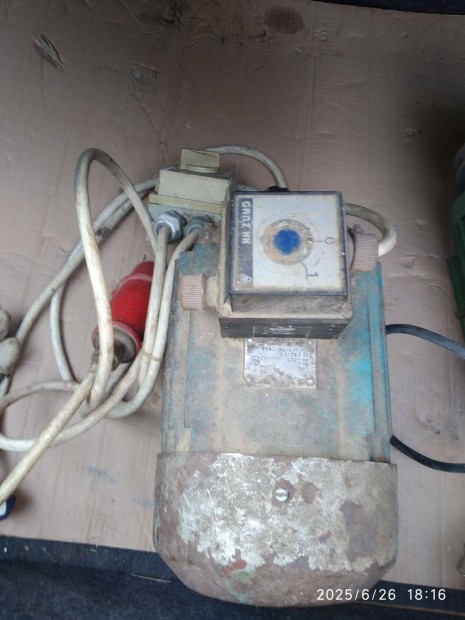 Villanymotor 380V kis fordulatú