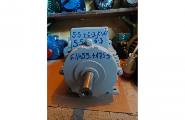 Villanymotor Siemens, 380, V, j, 5, 5, K W, + 6, 5, K W,