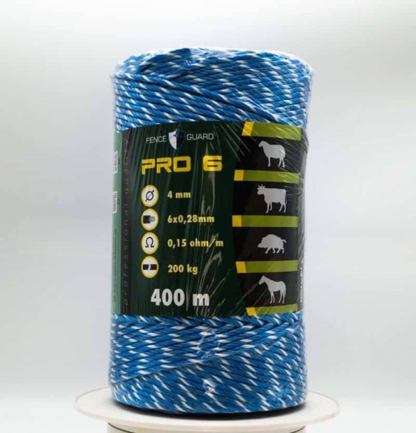 Villanypsztor Fence Guard Pro6 kk vezetk, 6db vezetszl