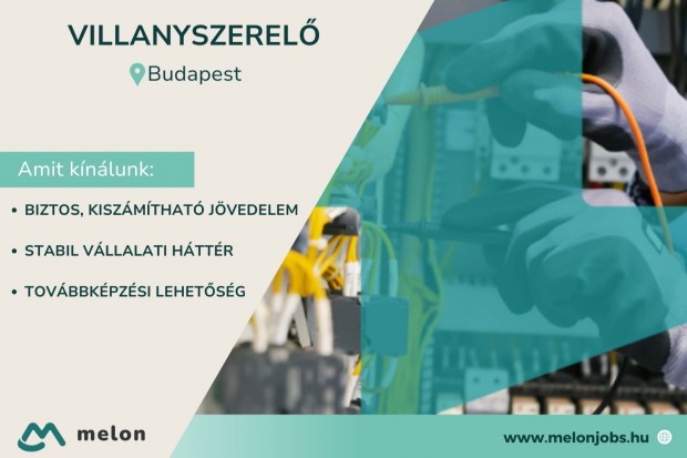 Villanyszerel�i munkak�rbe keres�nk koll�g�kat