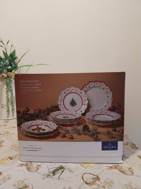 Villeroy&Boch karácsonyi étkészlet eladó