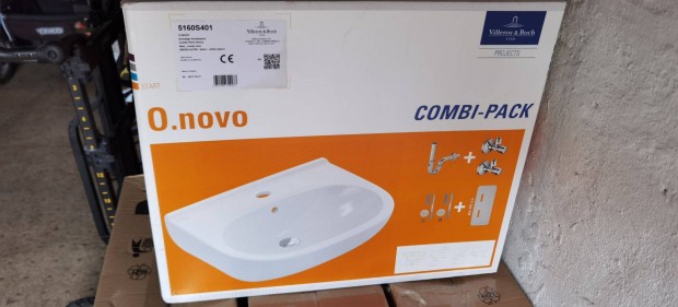 Villeroy & Boch O.novo 55x45 cm j fali mosdkagyl szett