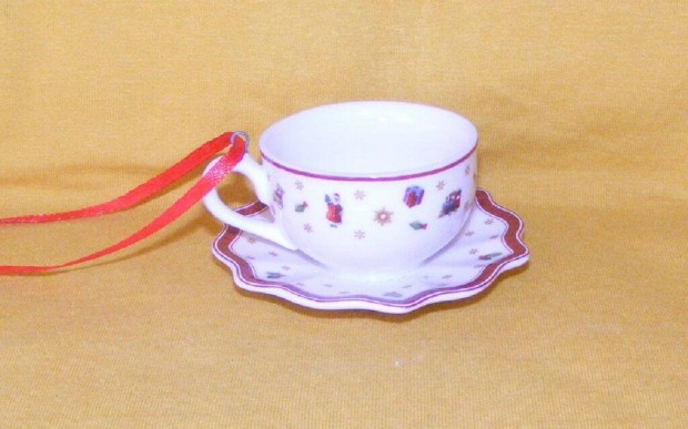 Villeroy & Boch porcelán karácsonyfadísz