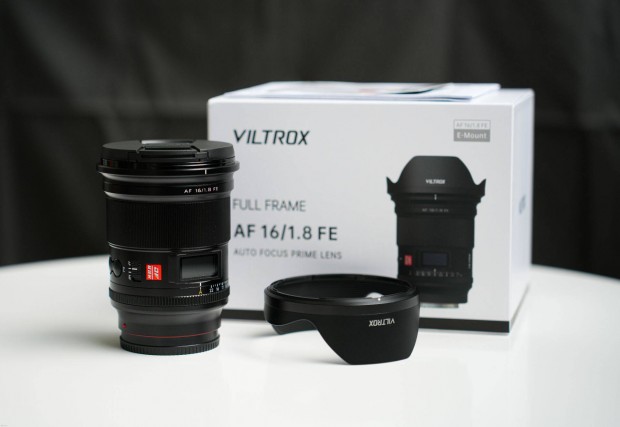 Viltrox FE 16mm f1.8 objektív (Sony E-Mount)